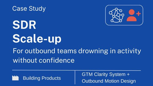 Effective outbound sales growth for teams struggling with activity levels.